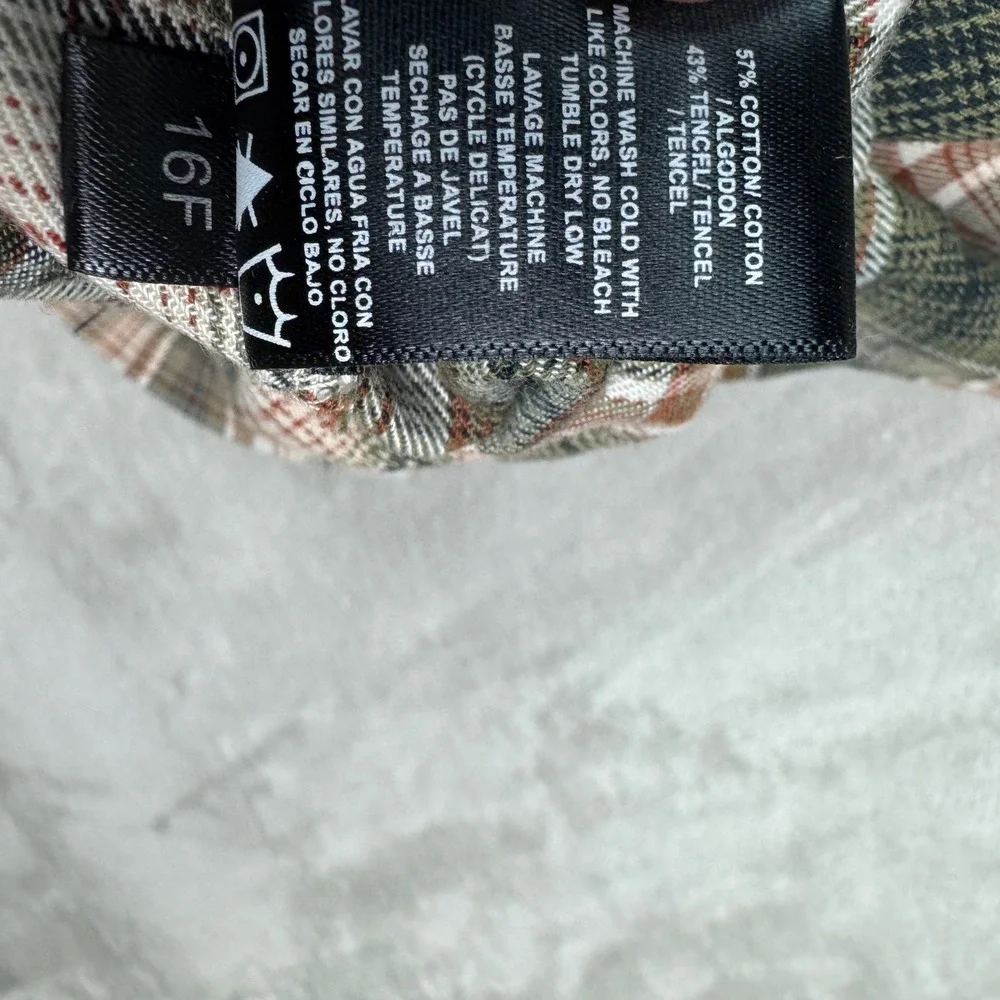 Kuhl Dillinger Descender Flannel Shirt Mens XL Plaid Long Sleeve Button Down